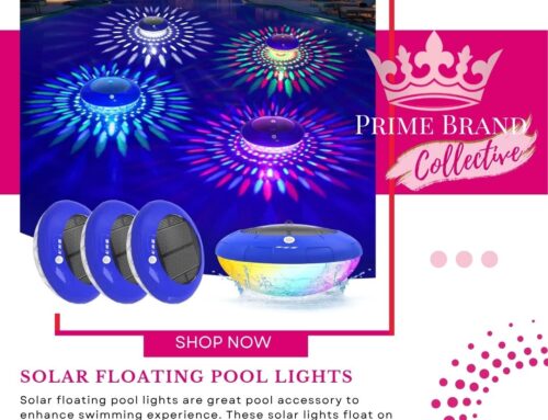 Rechargeable Solar Puck Lights Floating LED Pool Party Vibes 💡✨